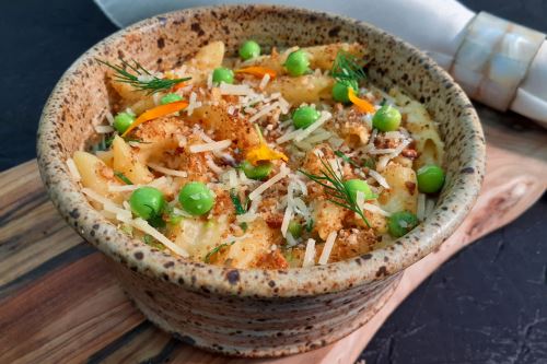 Truffle mac and cheese