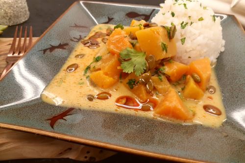 Butternut squash curry