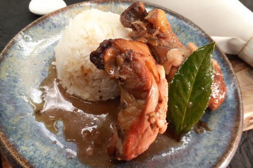 Filipino chicken adobo